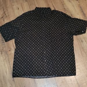 Manhattan | Black Diamond Print Shirt